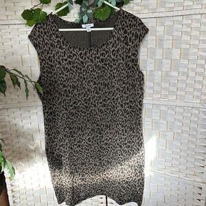 Leopard Print Women's Dress/top